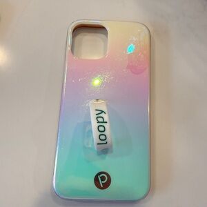 Loopy Case Pastel Rainbow Phone Case with Loop